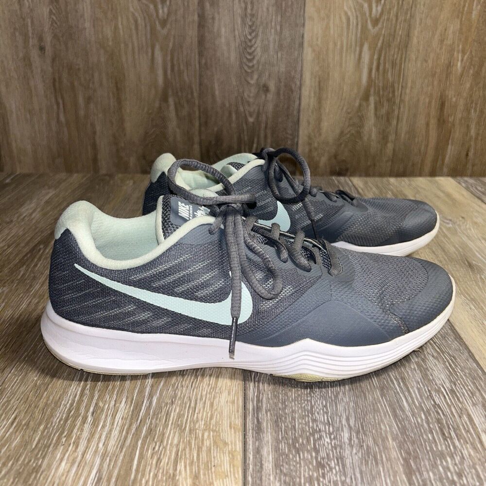 Nike Women's US Size 9 City Training Gray Blue Running Sneaker Shoes 909013-004